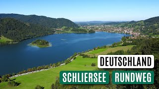 🇩🇪 Schliersee Rundweg • Wanderung rund um den Schliersee in Bayern [upl. by Hershell105]