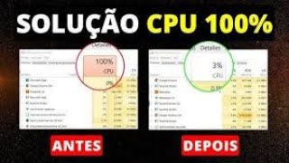 COMO RESOLVER PROCESSADOR CPU EM 100 NOS JOGOS FIVEM GTA RP [upl. by Tessler]