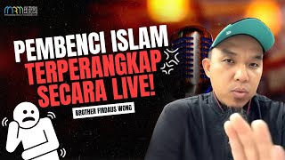 Pembenci Islam Terperangkap Secara Live [upl. by Coonan]