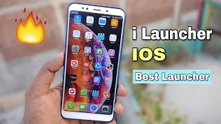 Install IOS I Launcher Apk For Any Android  Best Ever Launcher [upl. by Hillard157]