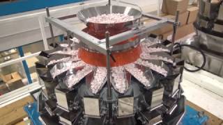 Hayssen Sandiacre Novus VFFS High Speed System Bagging Yogurt Melts at 120PPM  ProPaccom [upl. by Akinajnat]