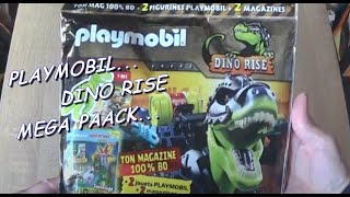 PLAYMOBIL DINO RISE NUMERO 1 LE MEGA PACK [upl. by Dnilasor]