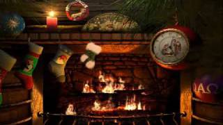 Fireside Christmas  3DPlanesoft Screensaver [upl. by Shalna767]