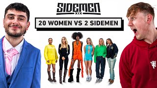 20 WOMEN VS 2 SIDEMEN ANGRY GINGE amp DANNY AARONS EDITION [upl. by Brigg]