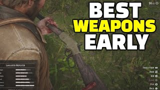 How To Get The Best Weapons Early  Red Dead Redemption 2 [upl. by Ilah]