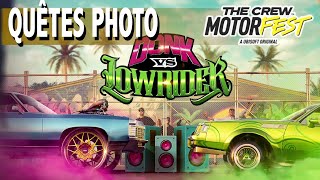 Photo West Side  QG LOWRIDER  QUÊTES PHOTO DONK Vs LOWRIDER  THE CREW MOTORFEST [upl. by Mateusz731]