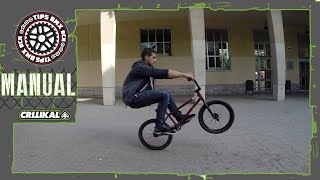 COMO HACER MANUAL EN BMX  BMX PARA PRINCIPIANTES [upl. by Arraet222]