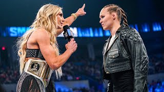 Charlotte Flair vs Ronda Rousey – Road to WrestleMania 38 WWE Playlist [upl. by Kcirdneh]