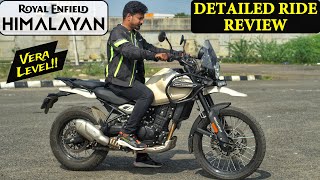 2024 RE Himalayan Detailed Ride Review  Better than Before தமிழில் [upl. by Siesser910]