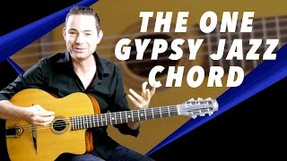 The Most Useful Gypsy Jazz Chord Voicing Ever [upl. by Aihsotan965]