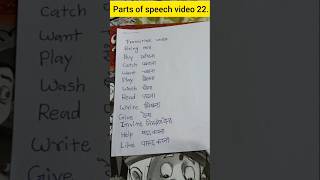 Transitive verbs trendingshorts Parts of speech video 22 [upl. by Zampino37]