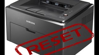 Reset cip ML640 ML1641 ML1645 DELL1130 1130n Xerox 3140 3155 3160 3250 resoftare fix firmware [upl. by Llehsim577]