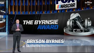 2024 FOX Sports Byrnsie Award Presented By Bryson Byrnes [upl. by Estren]