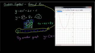 Quadratic equation  factored form [upl. by Anirrok135]