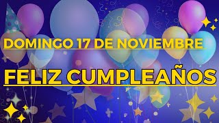 FELIZ CUMPLEAÑOS LUNES 21 DE OCTUBRE [upl. by Atinot]