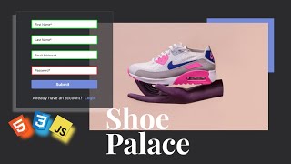 Creating a Beautiful Form Validation Project with HTML CSS and JavaScript [upl. by Olrak267]