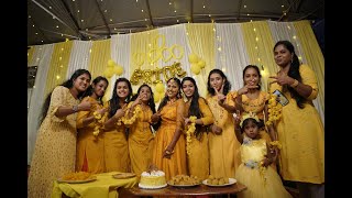 Haldi Dance VideoRoshniArunMallu WeddingHaldi Ceremony [upl. by Caputo]