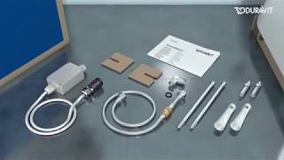 Duravit SensoWash Slim Montage Video How to install [upl. by Pol557]