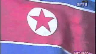 朝鮮中央テレビ クロージング「輝く祖国 빛나는 조국」 KCTV [upl. by Romelda]