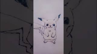 Pika pika Pikachu 🥰shortvideo crafter girl ☺️ [upl. by Selbbep876]