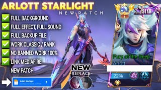 Script Skin Arlott Starlight  Fury of the Deep No Password  Full Effect Voice  Patch Terbaru [upl. by Docilla844]