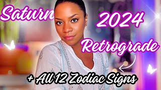 Surviving Saturn Retrograde 2024 All Zodiac Sign Predictions and Details  June 29th to Nov 15th [upl. by Lardner]