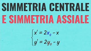 Simmetria Centrale e Simmetria Assiale  Simmetria Rispetto a un Punto e Rispetto a una Retta [upl. by Uahsoj825]