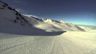 Sierra Nevada skiing 10th April 2015 La PesetaPenones [upl. by Coheman336]