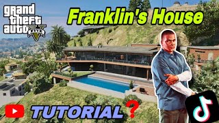 How to get Franklin’s new House in GTA 5 “TUTORIAL” [upl. by Enieledam]