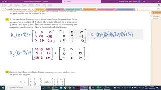 Matrices de Rotación Ejemplos resueltos paso a paso [upl. by Grant]