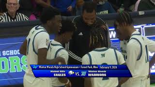 Walnut Hills at Winton Woods Boys Varsity Basketball  February 9 2024 [upl. by Mckay]