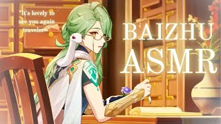 M4A A Lovely Start To Your Evening Together With Baizhu Genshin Impact Baizhu ASMR [upl. by Nilesoj753]