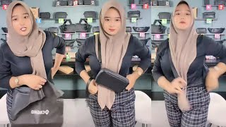 Online Shop Hijab Style Jual Tas Cagho dompet Pria Dan Wanita [upl. by Annairol733]