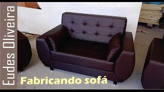 Fazendo um sofá making a sofa [upl. by Anier]