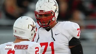 610quot Offensive Tackle Jordan Murray Coppell TX  2014 Highlights [upl. by Nedla37]