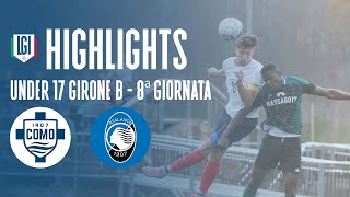 Highlights ComoAtalanta U17 AB 8 giornata stagione 202324 [upl. by Llerrod539]