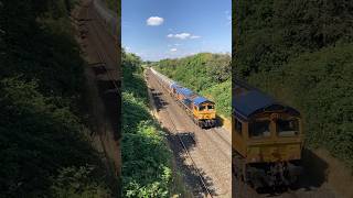 66757 6V84 Clitheroe  Avonmouth 29 July 2024 [upl. by Aisemaj]