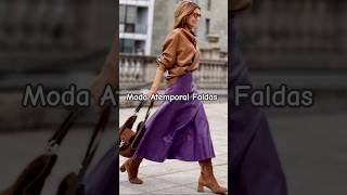 🔴MODA ATEMPORAL CON FALDA OTOÑO🍁🍂 [upl. by Areval275]