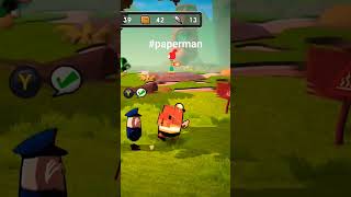 Paperman Adventure Delivered gaming youtubeshort keymailer videogames memes funny [upl. by Yajet836]