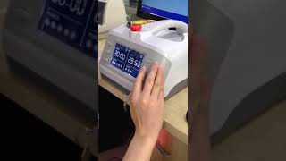 How to operate the 1000mW laser therapy machine  Domer Laser [upl. by Atnwahs]