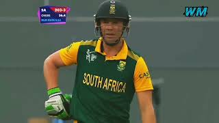 AB De Villiers Brilliant Knock  vs New Zealand  World Cup 2015  at Auckland [upl. by Ingram340]