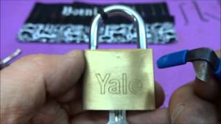 364 Yale Padlock Picked Open [upl. by Gus97]