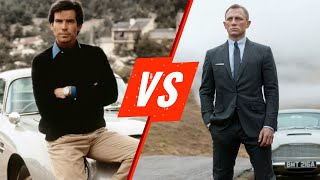 Daniel Craig vs Pierce Brosnan  Versus [upl. by Nahsad]