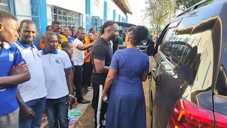 Bebe cool performing for candidates ahead of their final Exams [upl. by Bortz649]