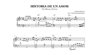 Historia De Un Amor  Piano [upl. by Madalena]