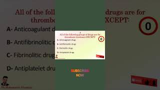 coagulation  Drugs used in coagulation disorders  mcq  pharmacology [upl. by Karisa]