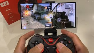 Tay cầm chơi điện tử game controller X3 cho TV máy tính điện thoại PS4 [upl. by Aslehc]