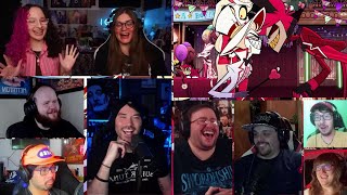 Hazbin Hotel Season 1 Episode 5 quotDad Beat Dadquot REACTION MASHUP [upl. by Cedell]