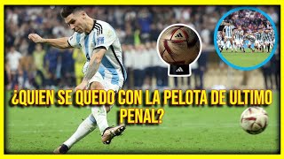 El Destino de la Pelota del Penal de Montiel en la Final del Mundial Qatar 2022 [upl. by Layap]