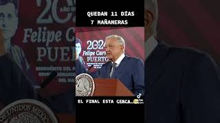 Ya falta poco tiempo 🥺 AMLO no te vayas [upl. by Annairba]